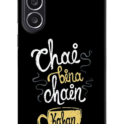 Chai Bina Chain Kaha Re Samsung M36 5G Hard Case Back Cover by Casekaro