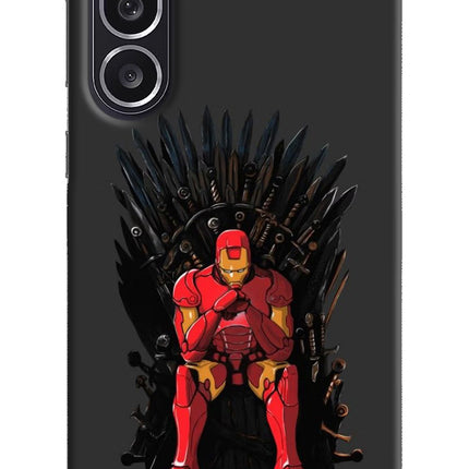 Ironman Throne Samsung M36 5G Hard Case Back Cover by Casekaro
