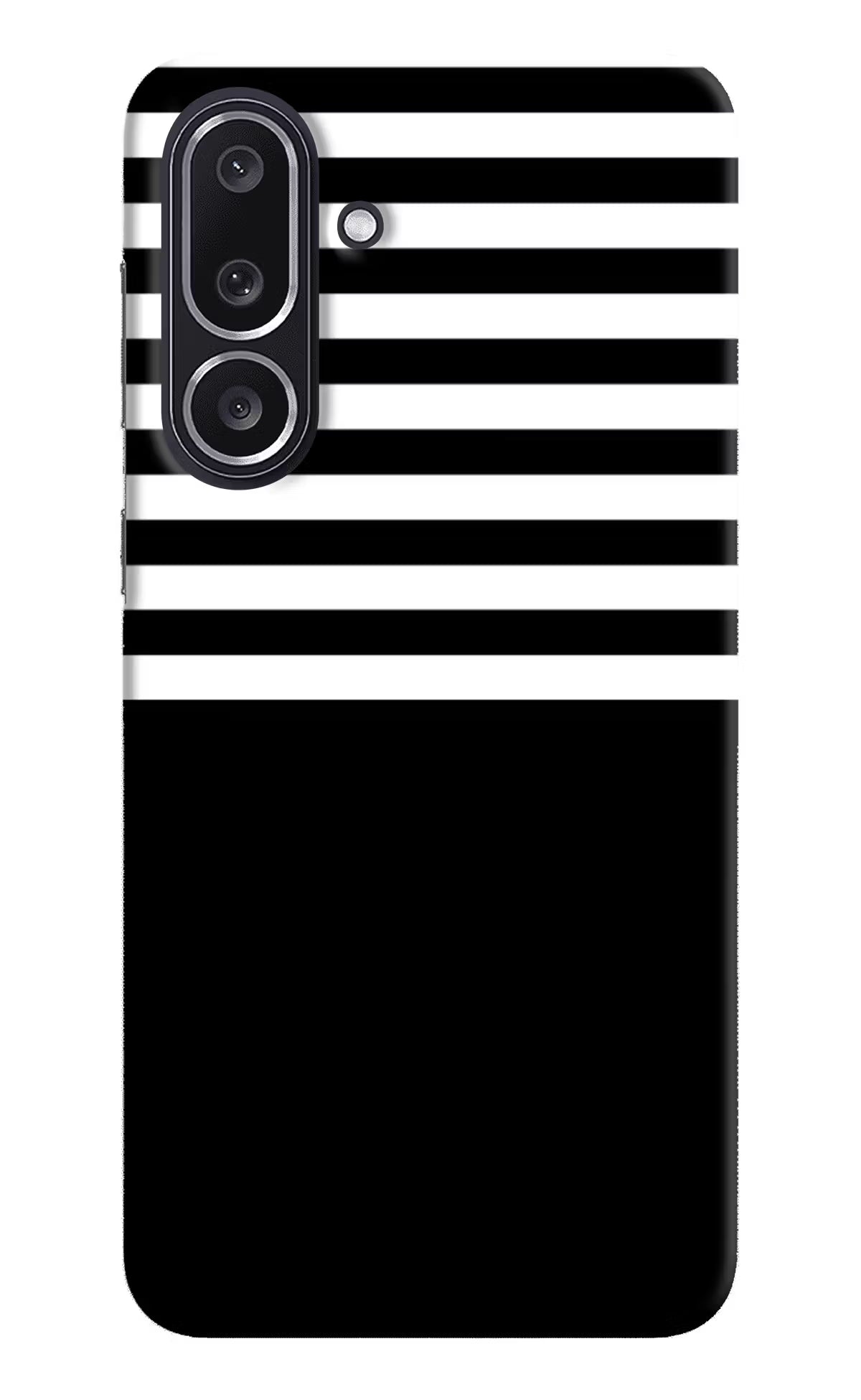 Black and White Print Samsung M36 5G Back Cover