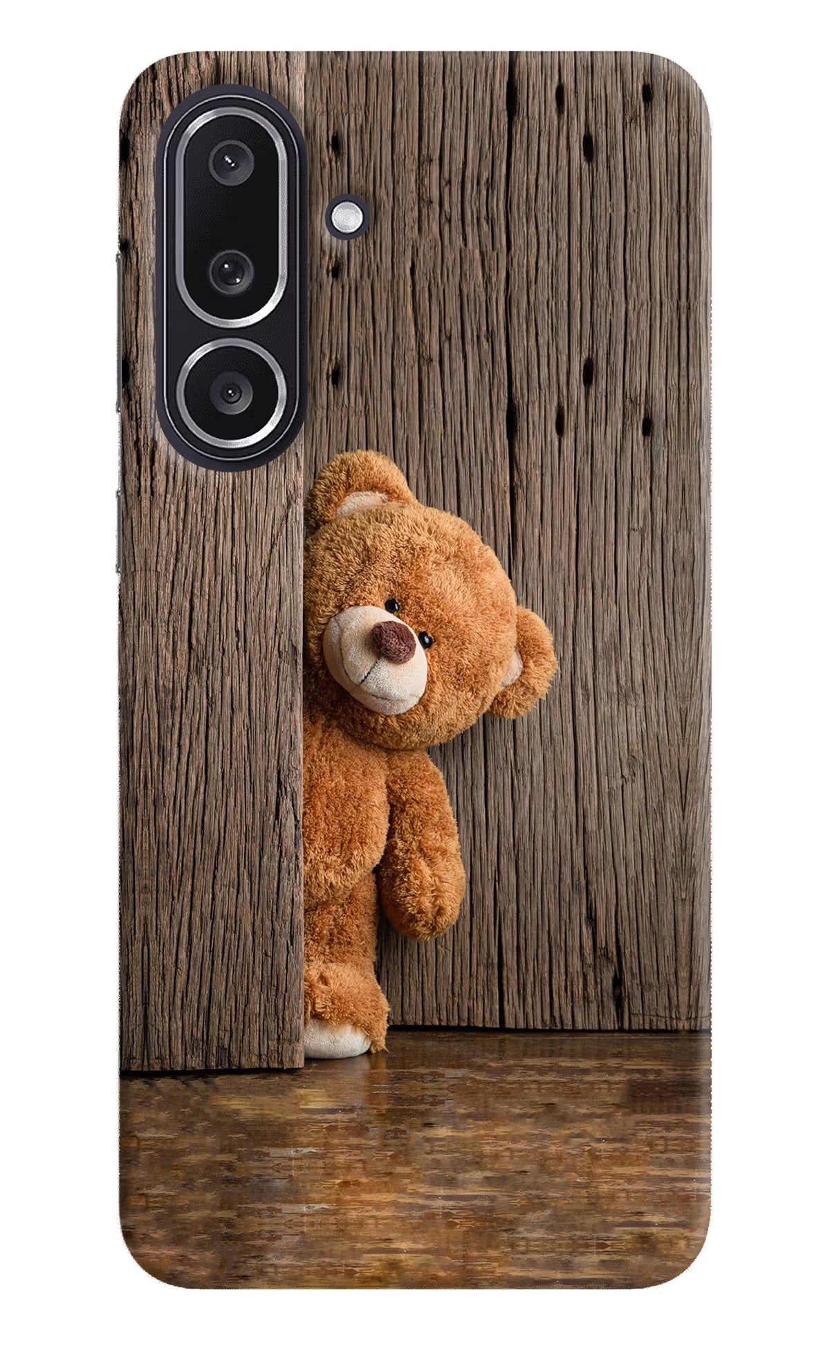 Teddy Wooden Samsung M36 5G Back Cover