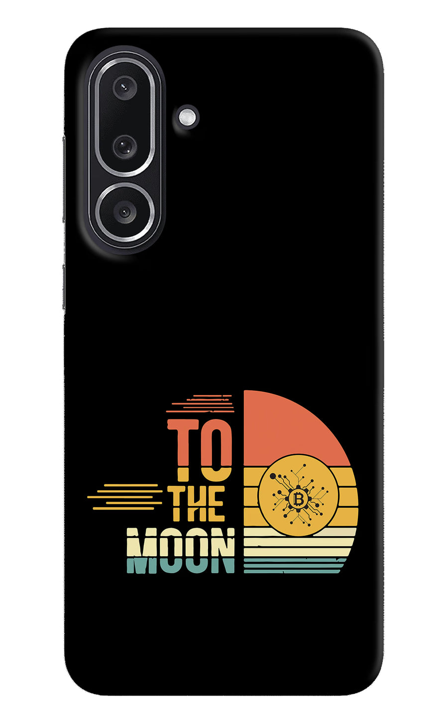 To the Moon Samsung M36 5G Back Cover, Hard case