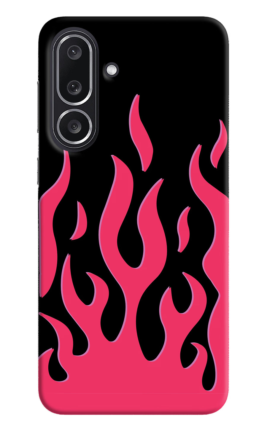 Fire Flames Samsung M36 5G Back Cover, Hard case