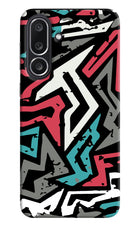 Geometric Graffiti Samsung M36 5G Hard Case Back Cover by Casekaro