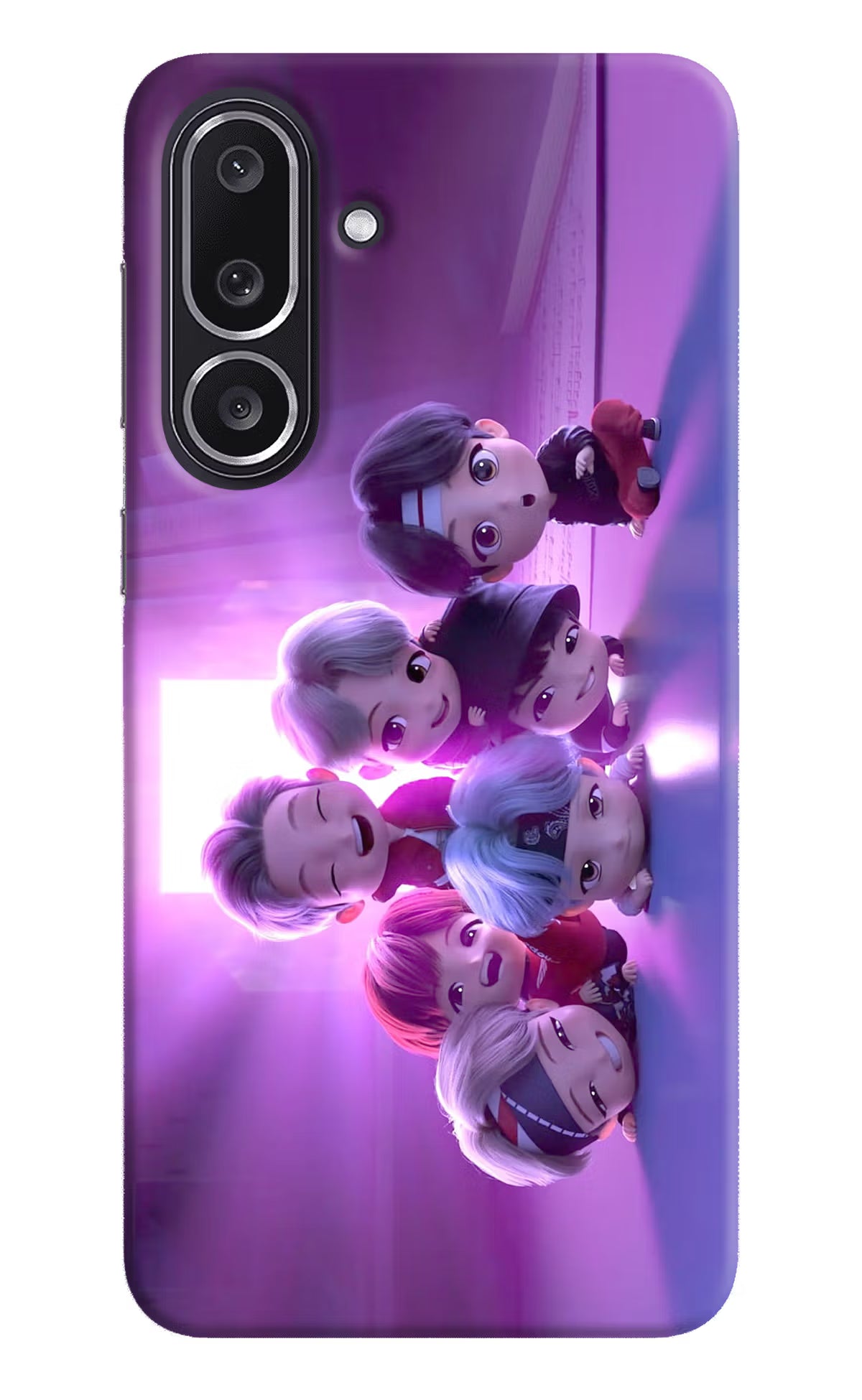 BTS Chibi Samsung M36 5G Back Cover