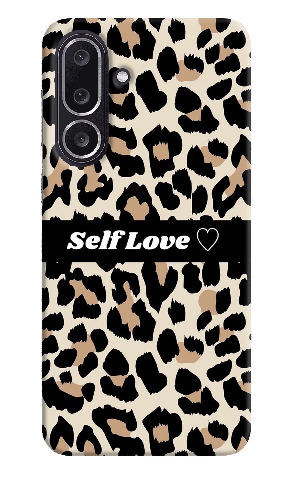 Leopard Print Self Love Samsung M36 5G Back Cover
