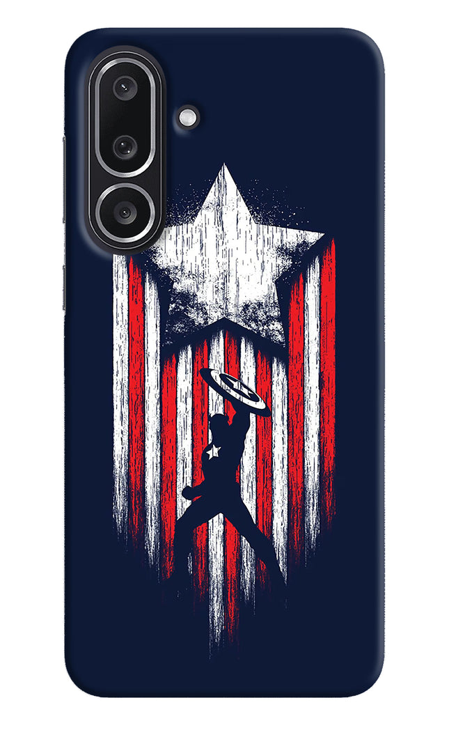 Captain America Marvel Art Samsung M36 5G Hard Case Back Cover by Casekaro