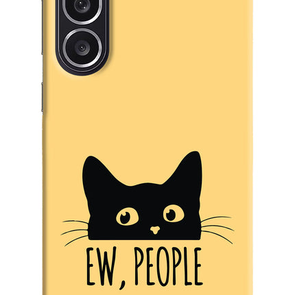 Ew People Catitude Samsung M36 5G Hard Case Back Cover by Casekaro