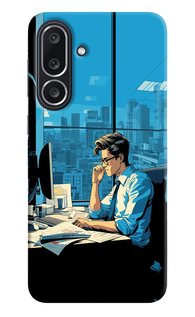 Focused Hustler (AI Generated) Samsung M36 5G Hard Case Back Cover by Casekaro