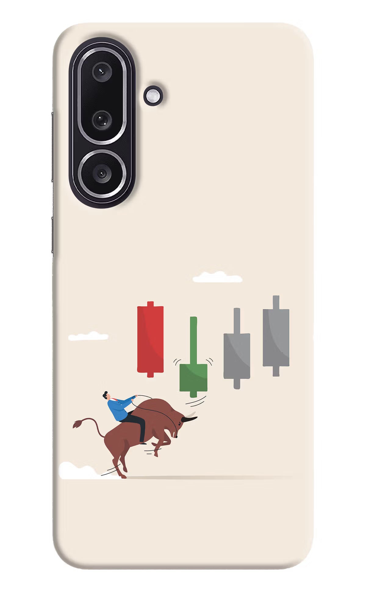 Bull Trading Momentum Samsung M36 5G Back Cover