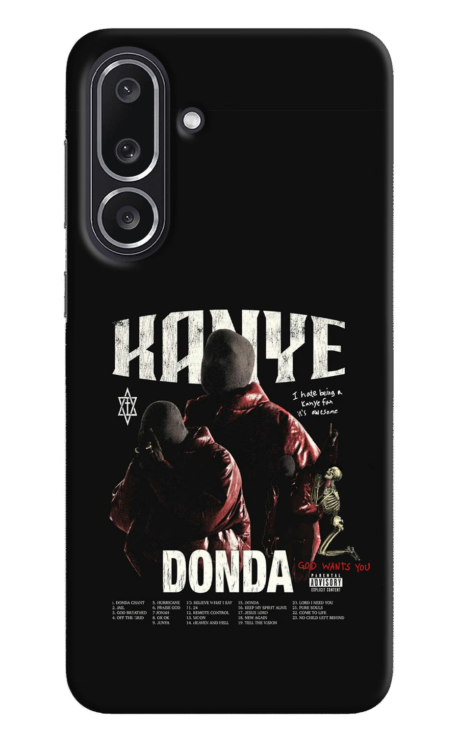 Donda Kanye West Samsung M36 5G Back Cover, Hard case