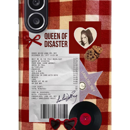 Queen of Disaster Samsung M36 5G Hard Case Back Cover by Casekaro
