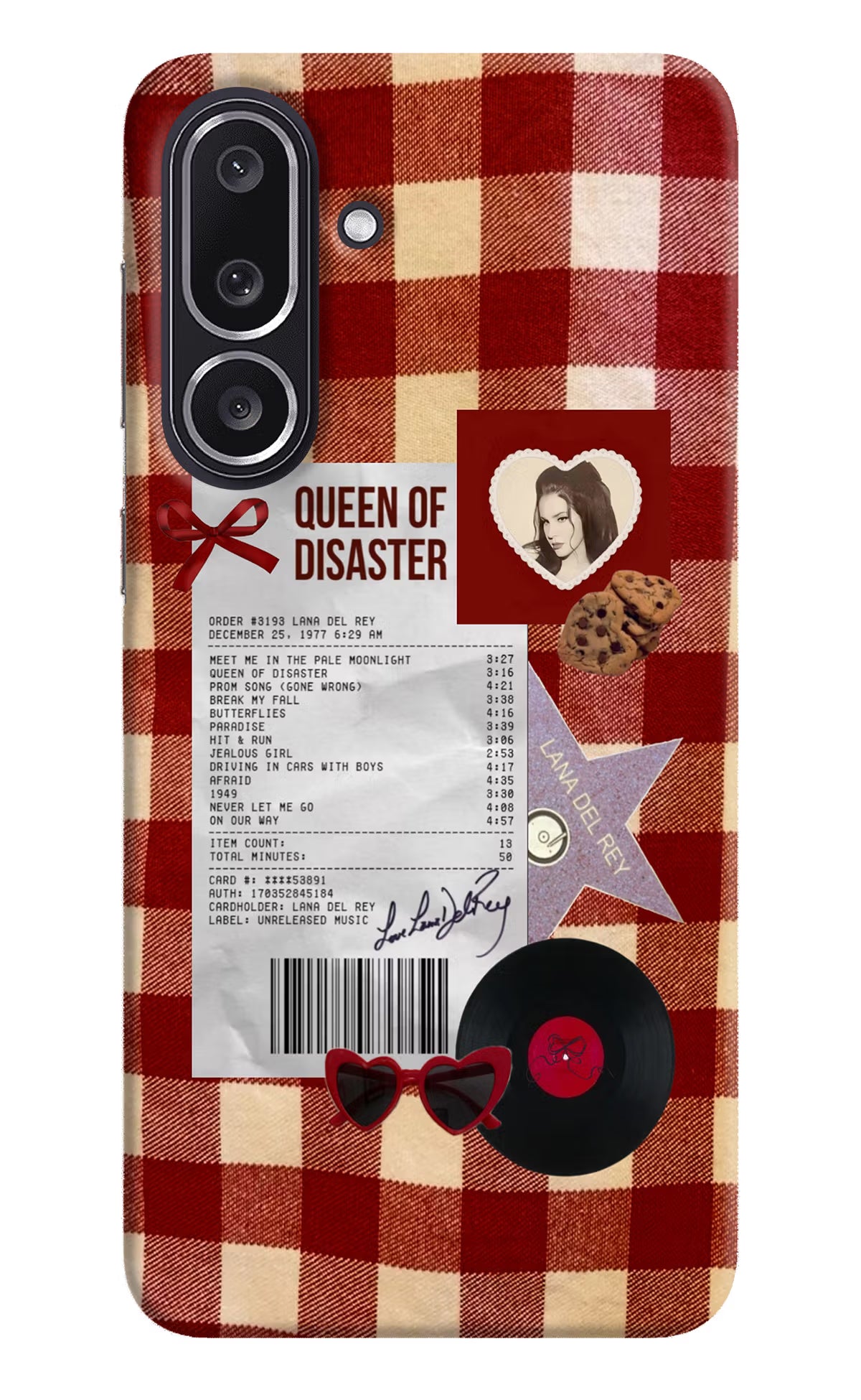 Queen of Disaster Samsung M36 5G Back Cover