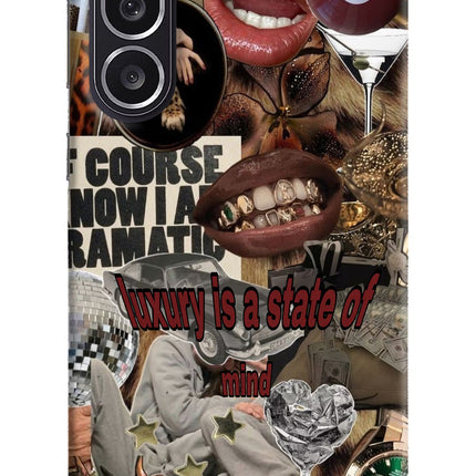 Luxury Samsung M36 5G Hard Case Back Cover by Casekaro
