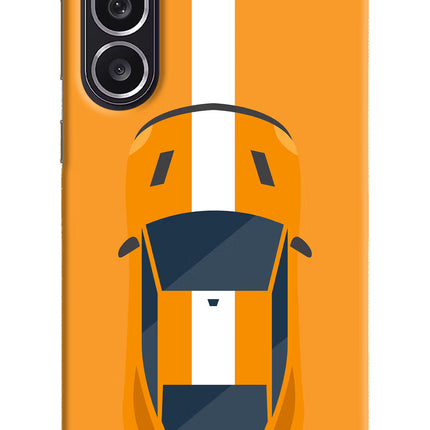 Highway Pursuit Samsung M36 5G Hard Case Back Cover by Casekaro
