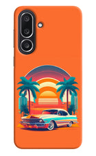 Palm Drive 80s Samsung M36 5G Hard Case Back Cover by Casekaro