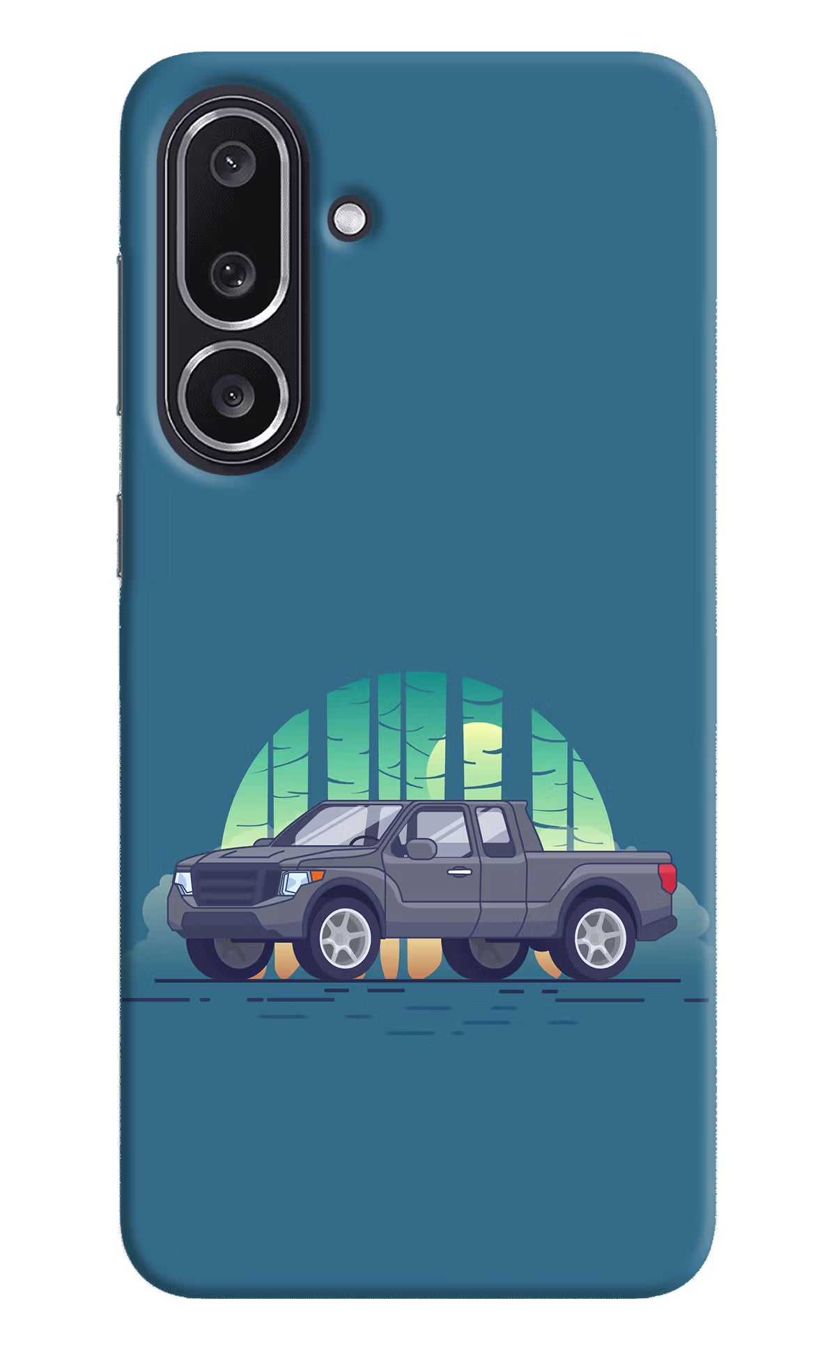Retro Garage Vibe Samsung M36 5G Back Cover