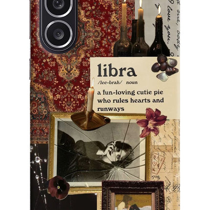 Libra Zodiac Samsung M36 5G Hard Case Back Cover by Casekaro