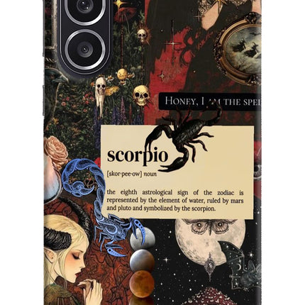 Scorpio Zodiac Samsung M36 5G Hard Case Back Cover by Casekaro