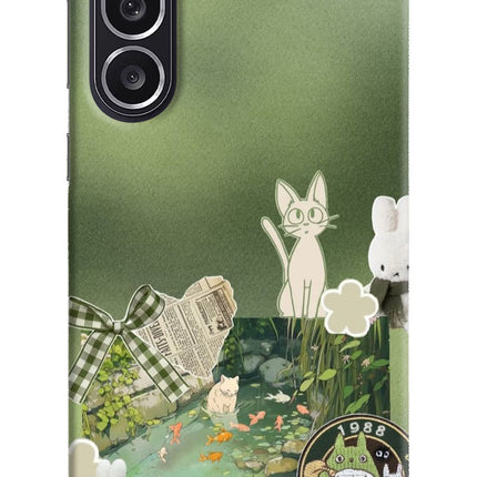 Aesthetic anime Samsung M36 5G Hard Case Back Cover by Casekaro