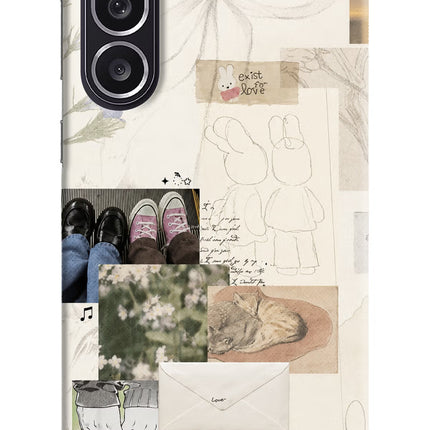 Soft Aesthetic Samsung M36 5G Hard Case Back Cover by Casekaro