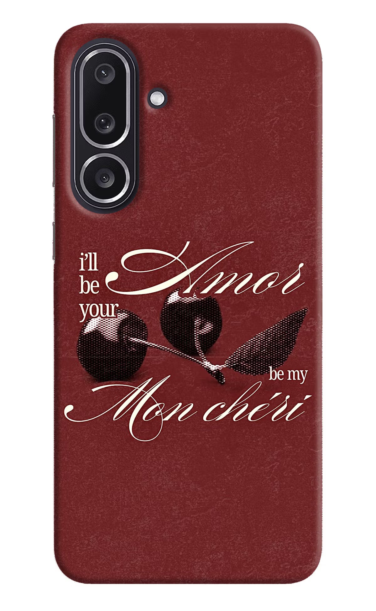 Velvet Cherry Samsung M36 5G Back Cover