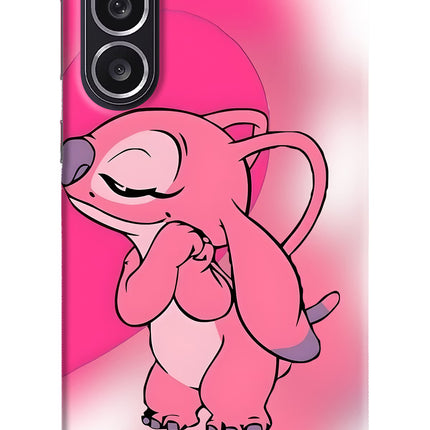 Angel Hug Samsung M36 5G Hard Case Back Cover by Casekaro