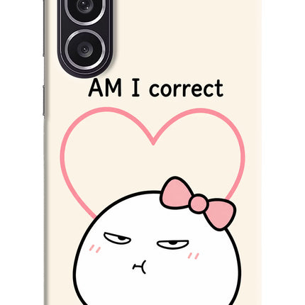 Always Right Samsung M36 5G Hard Case Back Cover by Casekaro