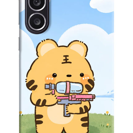 Tiger Treat Samsung M36 5G Hard Case Back Cover by Casekaro
