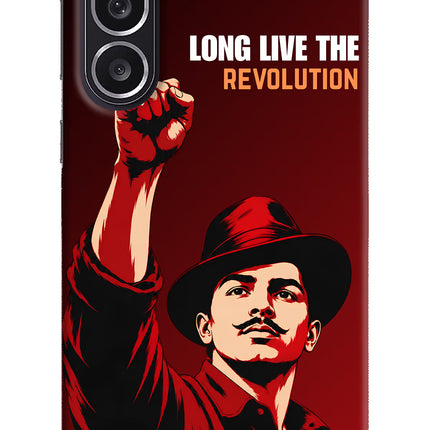 Bhagat Singh Revolution Samsung M36 5G Back Cover