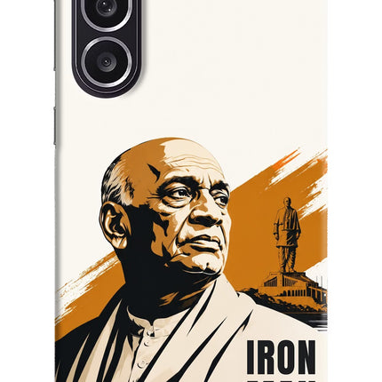 Sardar Patel Iron Will Samsung M36 5G Back Cover