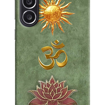 Om & Lotus Samsung M36 5G Back Cover