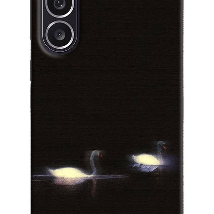Silent Swans Samsung M36 5G Hard Case Back Cover by Casekaro
