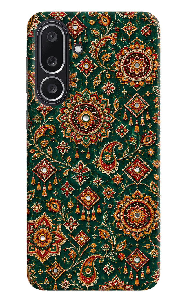 Green Pataka Samsung M36 5G Hard Case Back Cover by Casekaro
