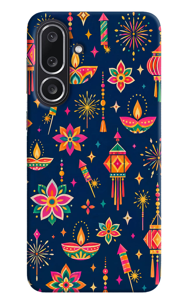 Festive Pop Samsung M36 5G Hard Case Back Cover by Casekaro