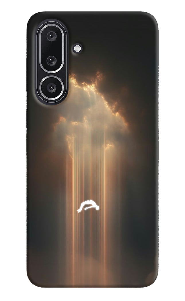 Heavenly Beam Samsung M36 5G Hard Case Back Cover by Casekaro