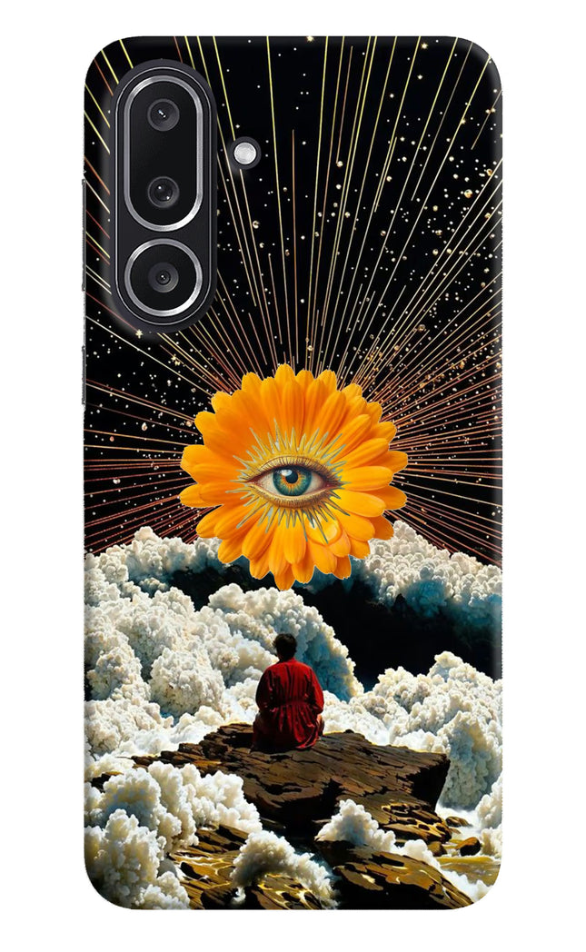 Cosmic Flower Samsung M36 5G Hard Case Back Cover by Casekaro