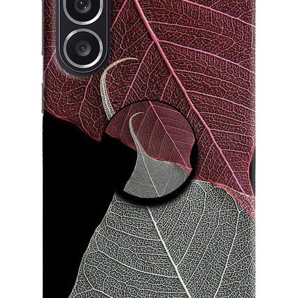 Leaf Pattern Samsung M36 5G Pop Case by Casekaro