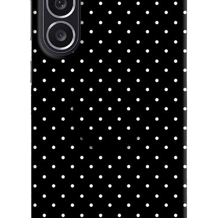 White Dots Samsung M36 5G Pop Case by Casekaro