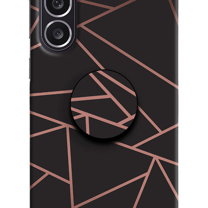 Geometric Pattern Samsung M36 5G Pop Case by Casekaro