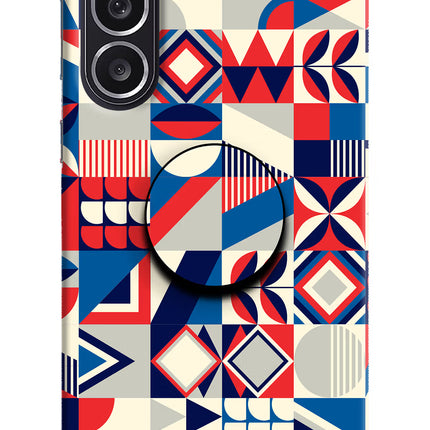 Colorful Pattern Samsung M36 5G Pop Case by Casekaro