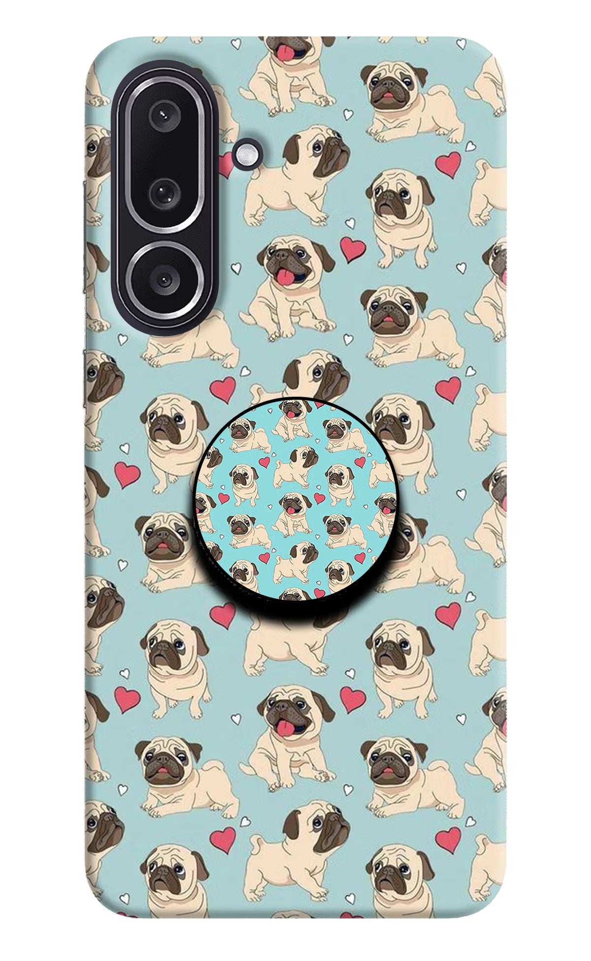 Pug Dog Samsung M36 5G Pop Case