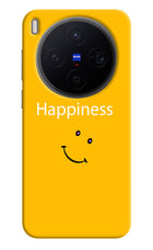 Happiness With Smiley Vivo X300 Hard Case Back Cover by Casekaro