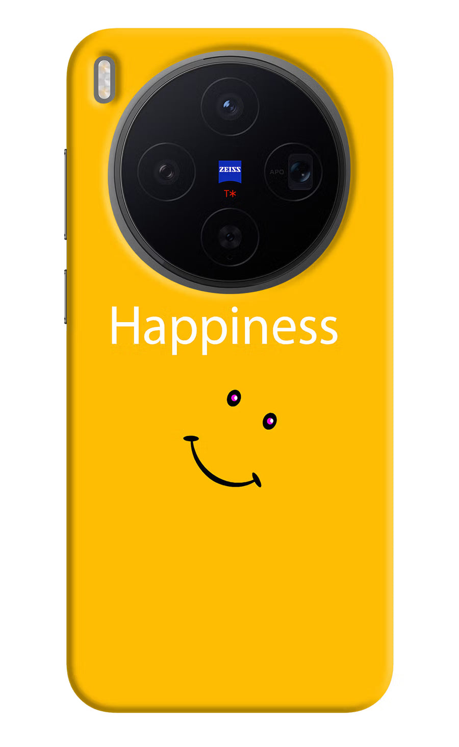 Happiness With Smiley Vivo X300 Back Cover, Hard case