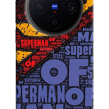 Superman Vivo X300 Hard Case Back Cover by Casekaro