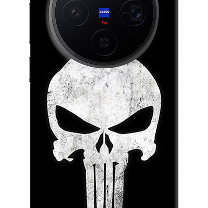 Punisher Skull Vivo X300 Hard Case Back Cover by Casekaro