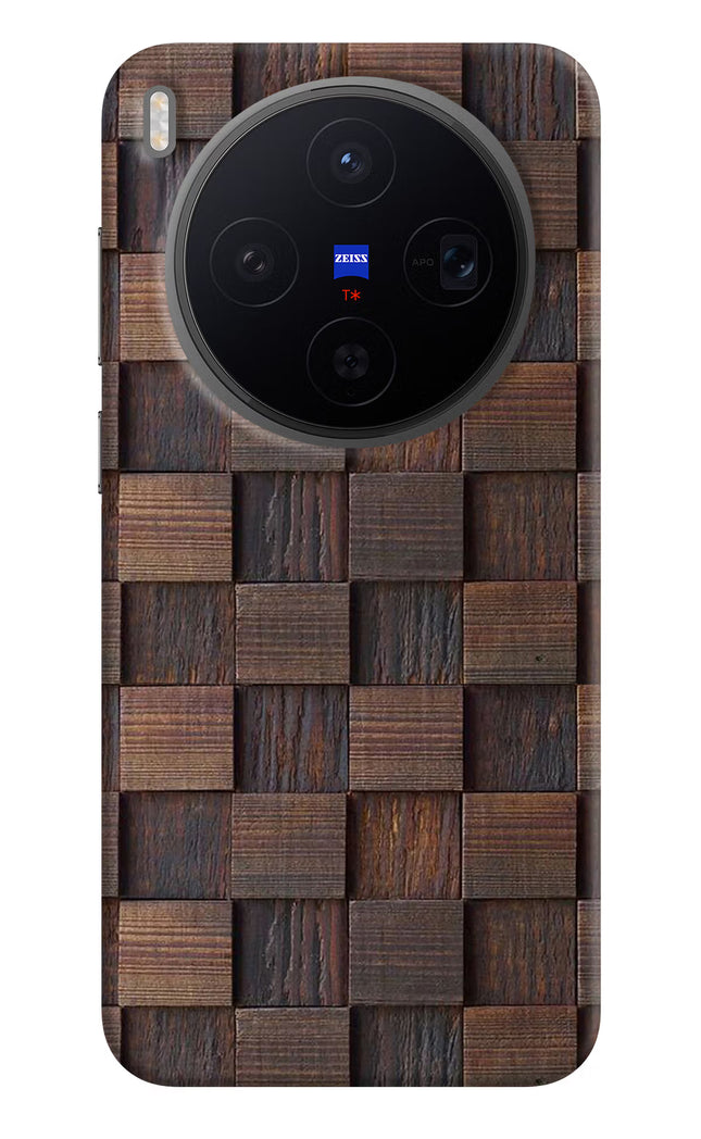 Wooden Cube Design Vivo X300 Hard Case Back Cover by Casekaro
