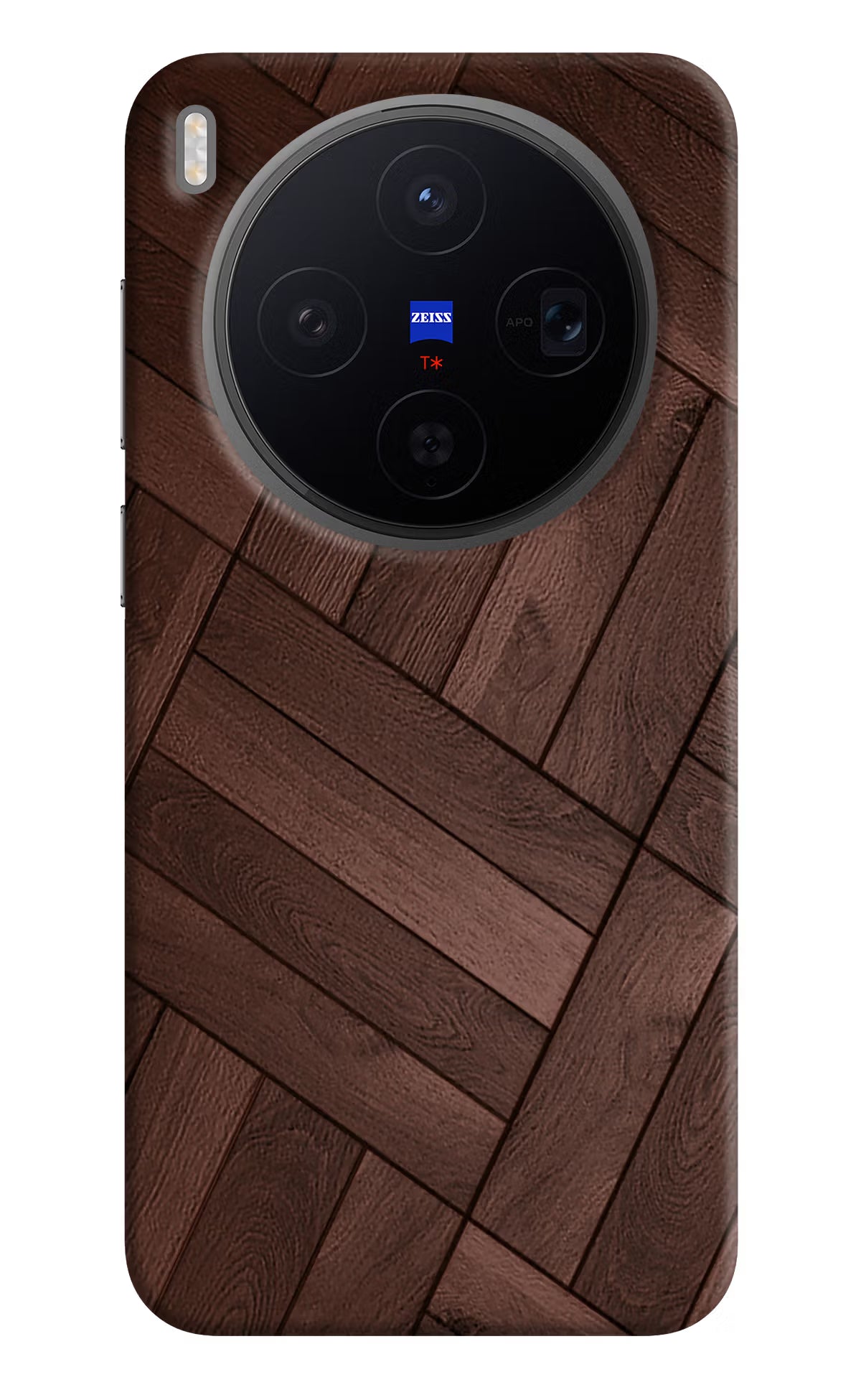 Wooden Texture Design Vivo X300 Back Cover