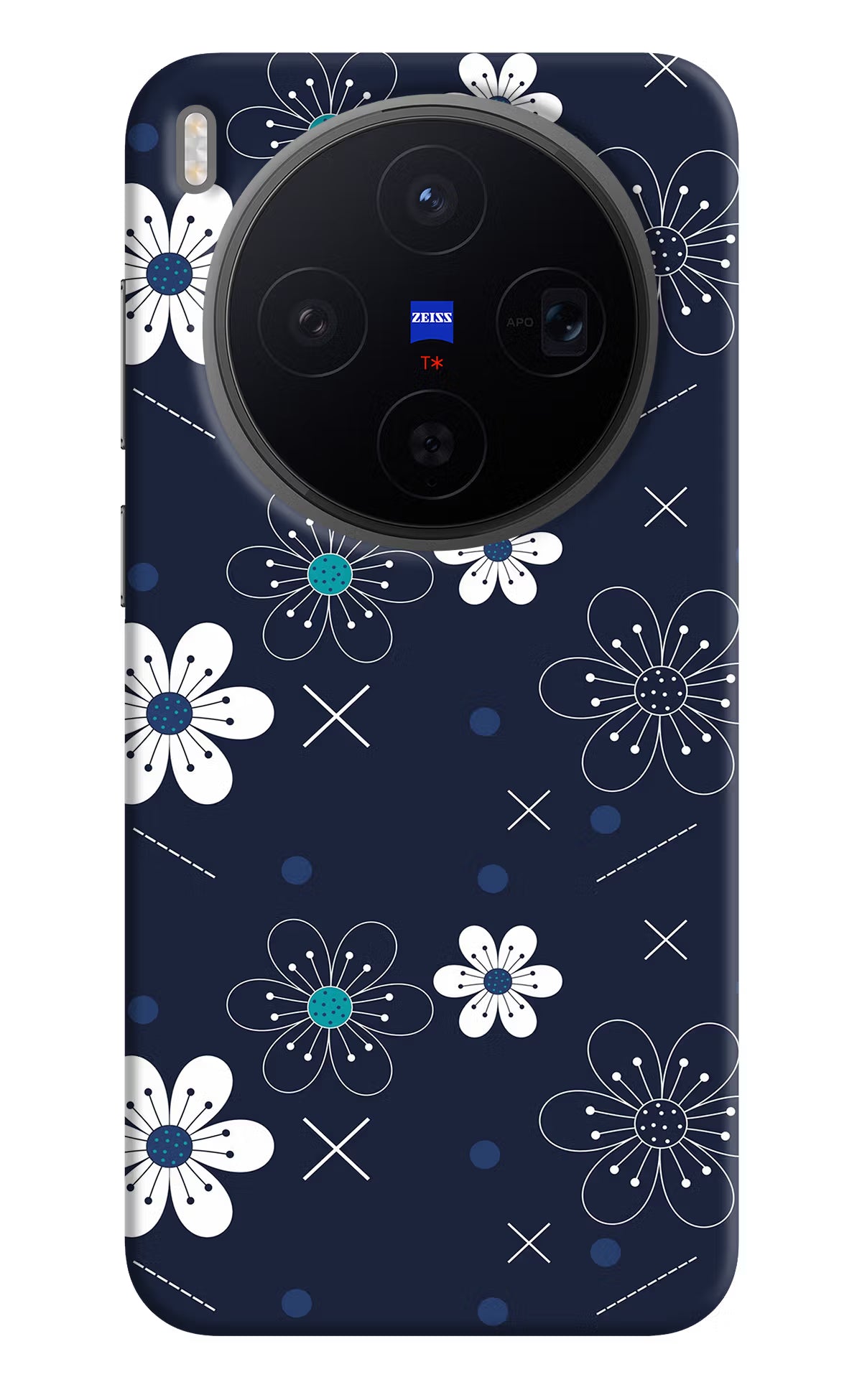 Flowers Vivo X300 Back Cover