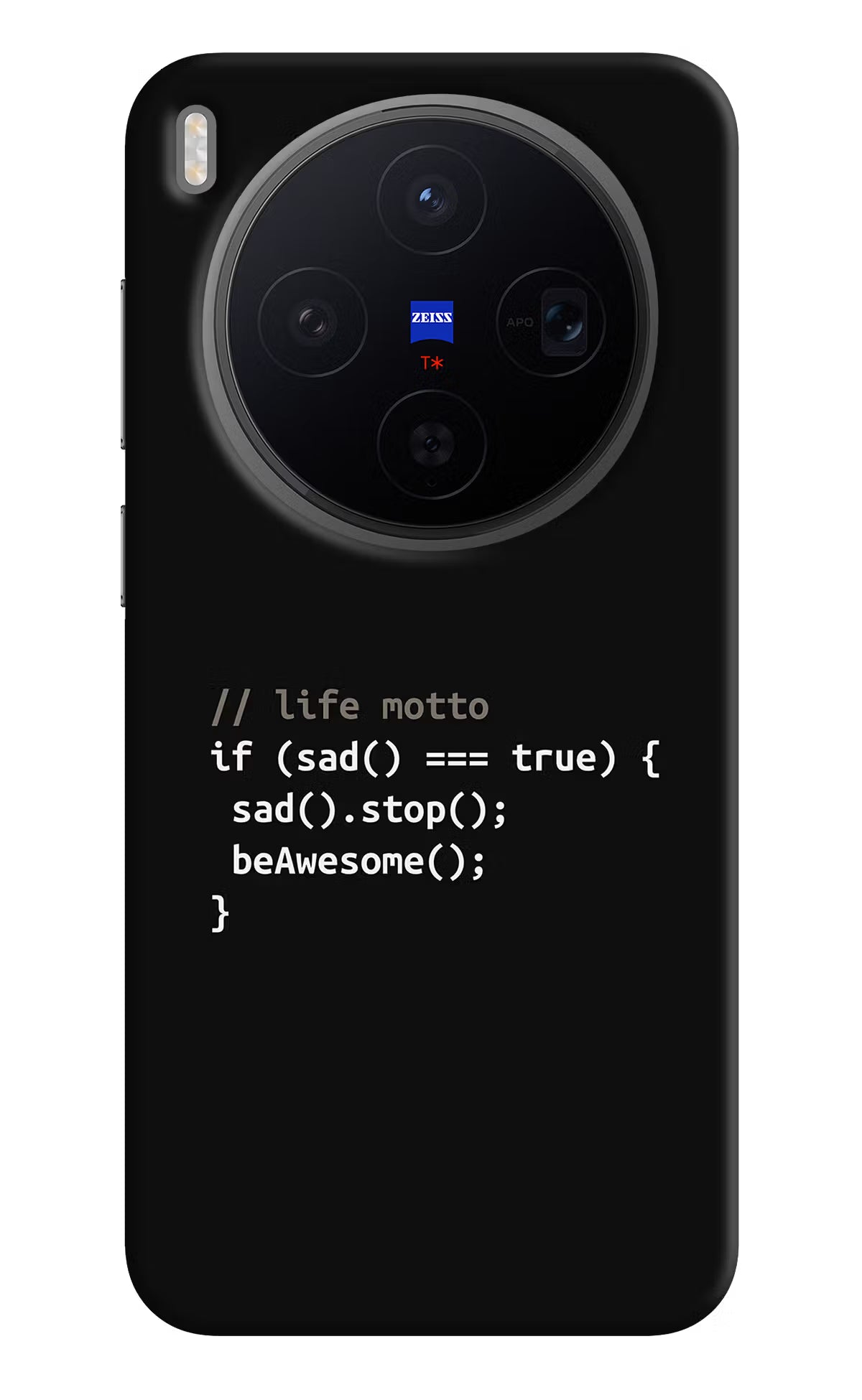 Life Motto Code Vivo X300 Back Cover