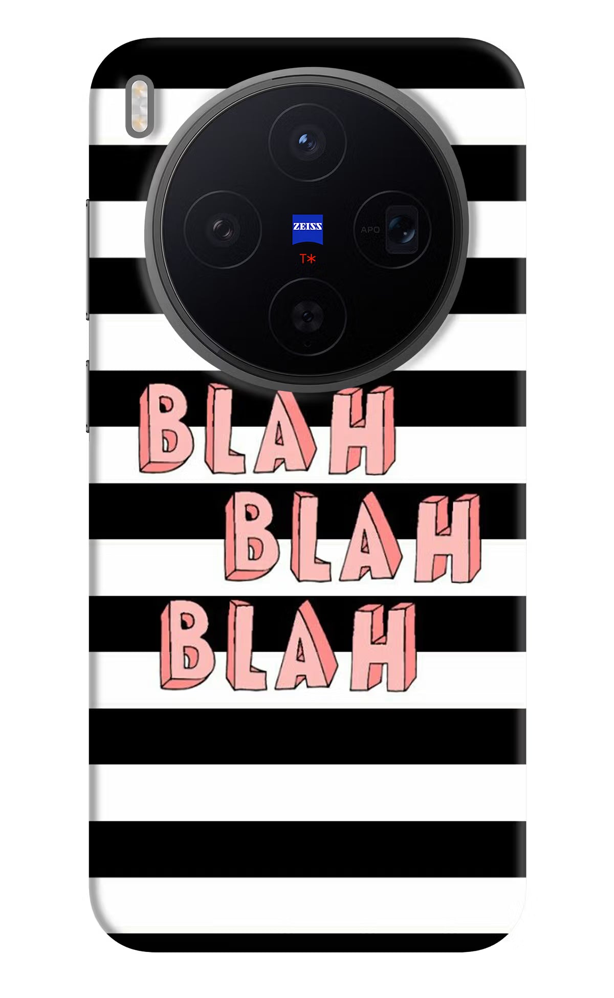 Blah Blah Blah Vivo X300 Back Cover